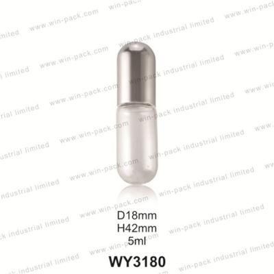 3ml 5ml 8ml 10ml Roll on Oil Glass Bottle with Round Top Metal Cap