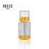 Skincare Packaging 30ml 2 PETG Yellow Transparent Dual Chamber Dual Tube Lotion Bottle