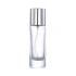 30ml High-End Portable Transparent Glass Perfume Bottle with Gray Caps Empty Bottle Spray Bottle