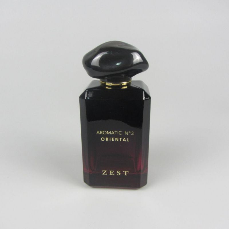 100ml Luxury Bottles Wholesale Black Perfume Glass Bottles for Sale