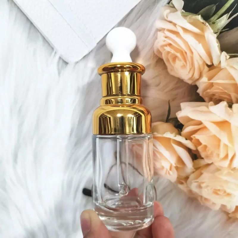 Luxury Cosmetic Glass Dropper Bottle Essential Oil Glass Dropper Bottle