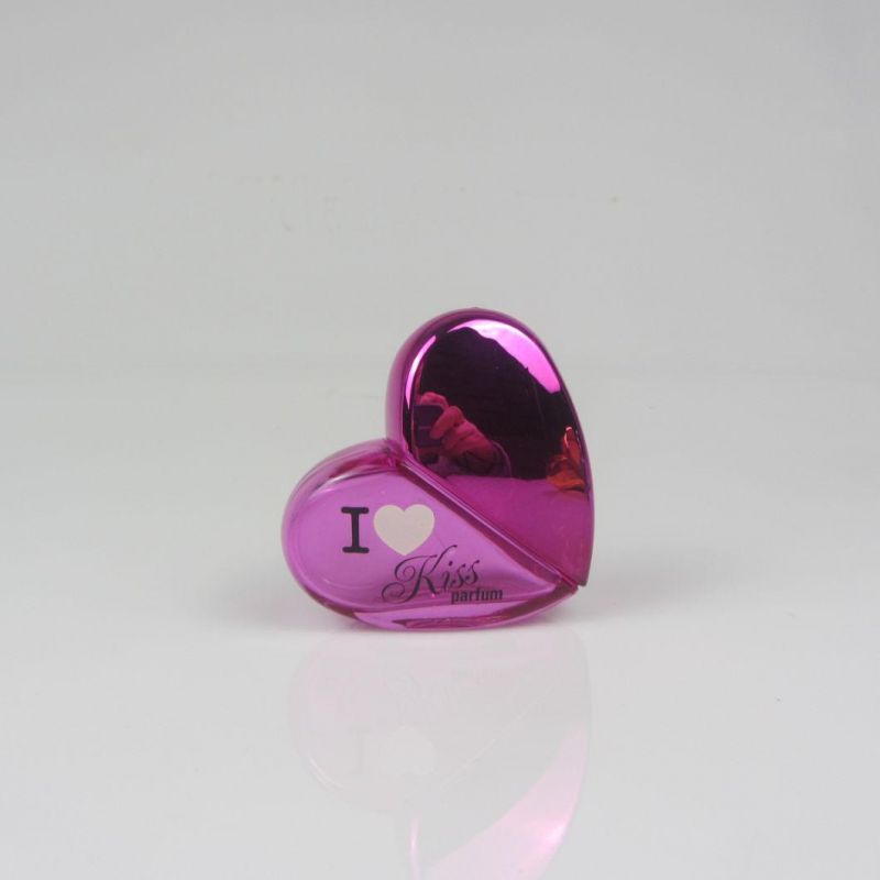 Heart Shaped Personalized Color Printing Oil Perfume Bottle