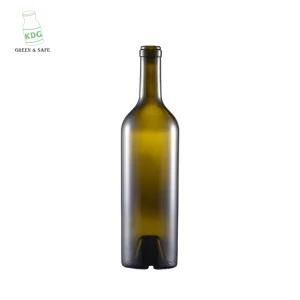 Glass Bottle Factory 375ml Screw Top Wine Glass Bottle Dark Green Wine Bottle