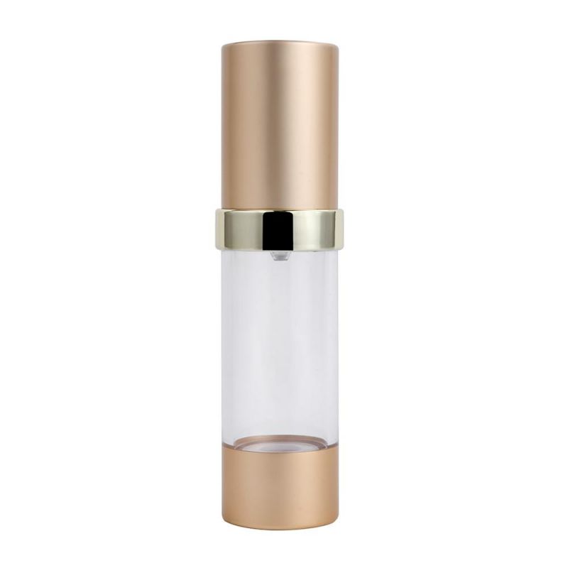 15ml 30ml 50ml Cylinder Plastic Cosmetic Airless Pump Bottle