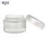 New Design High Transparent and Recyclable 50g 30g Cosmetic Packaging Acrylic White Cream Jar