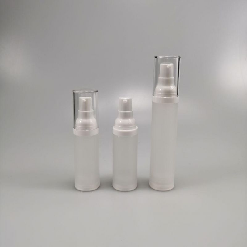 30ml 50ml Frosted Airless Emulsion Bottle Vacuum Foundation Bottle for Essence