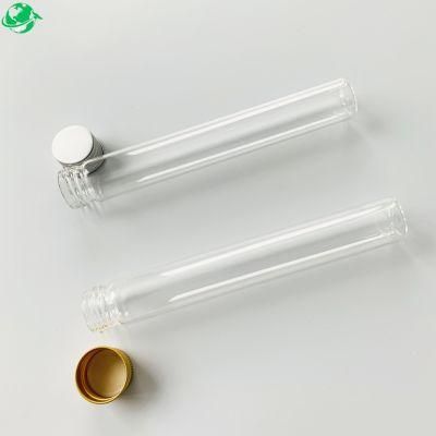 Cigar Paper Cone Glass Pre Roll Tubes with Screw Lid