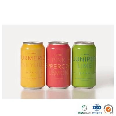 Recycling Beverage Epoxy or Bpani Lining Standard 355ml 12oz Aluminum Can