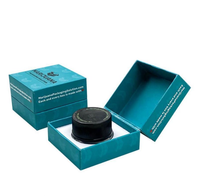 Wholesale Glass Jar Concentrate Packaging Box