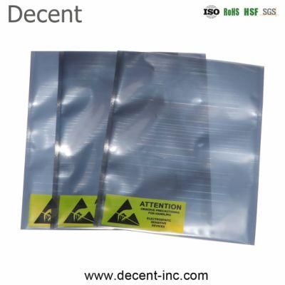 APET/CPP/Nylon/PE Zipper Plastic Sheilding ESD Bag Packing with Anti-Static