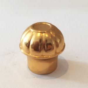 New Fancy Aluminum Screw Cap Threaded for Perfume Bottle