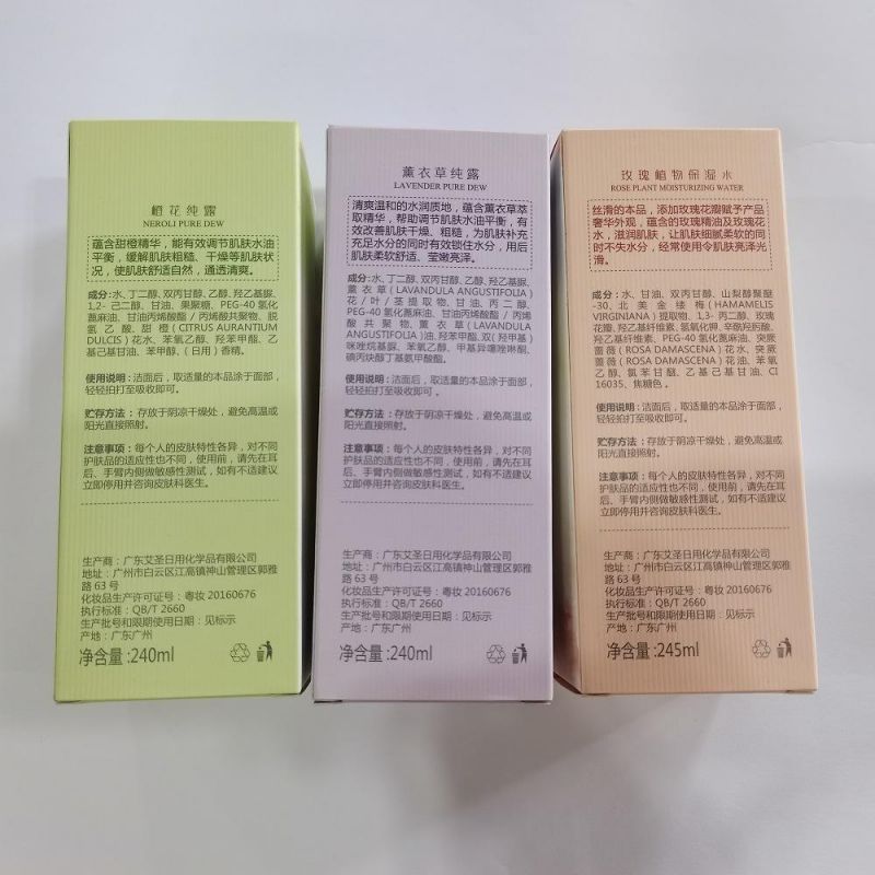 Hot Sale Different Design Printing Texture Paper Packaging Boxes for Cosmetic