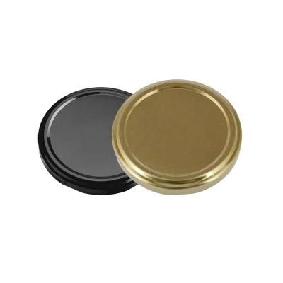 China Factory Price Customized Rto Regular Twist off Caps Glass Jar Lid Colorful 63 mm Steel Glass Jar Lid for Sale