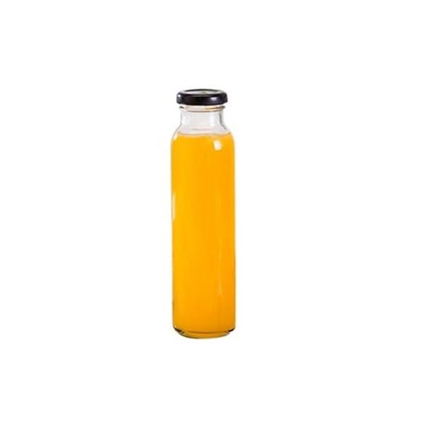 310ml 500ml Round Long Beverage Water Juice Milk Tea Glass Bottle