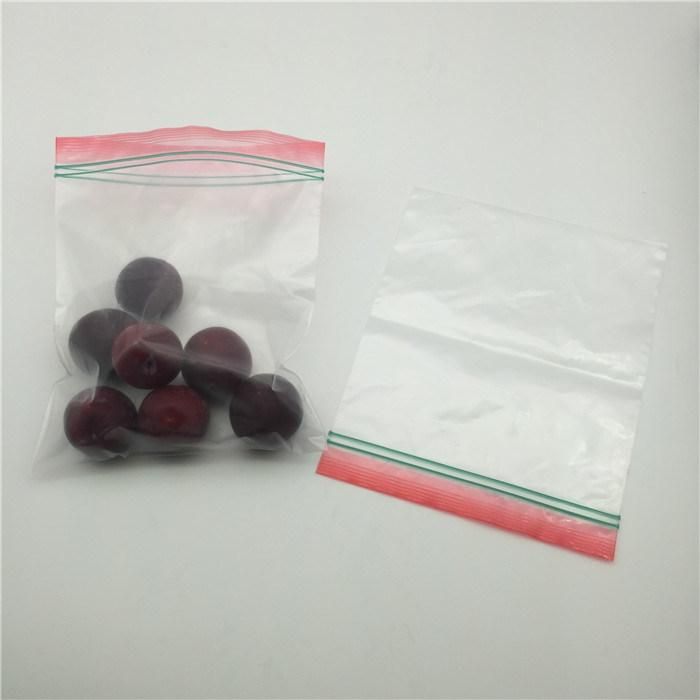 Custom Disposable Transparent Ziplock Packaging Bag ′ 15cm′ Zipper Bag