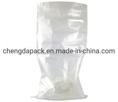 PP Laminated Plastic 10kg 25kg 30kg 50kg Packing Charcoal Polypropylene Building Material Construction Waste Garbage Recycled PP Woven Bag