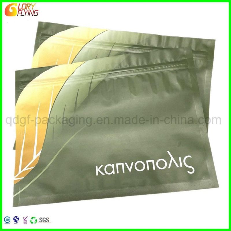 Semi-Transparent Tobacco Bag, Sealed Zipper Tobacco Bag