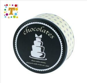 Custom Chocolate Pattern Tin Box