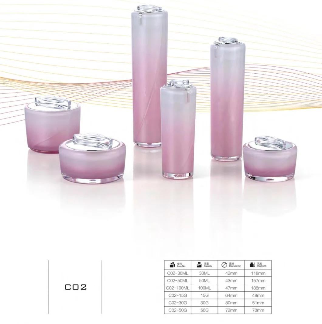 Square Bottle Cosmetic Plastic Bottle Have Stock