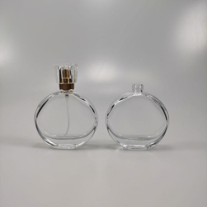 Personal Care Clear Transparent 30mll 50ml 100ml Glass Spray Bottle