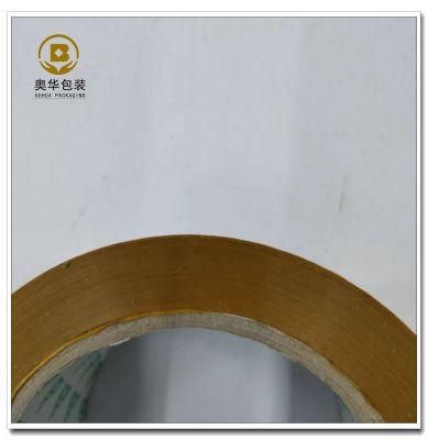 Strong Adhesive BOPP Yellow Tape for Carton Sealing 50mmx100m