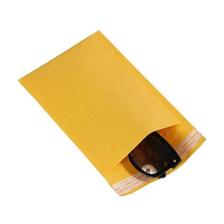 Kraft Paper Bubble Envelope Bag Foam Shockproof Courier Bag