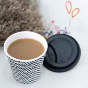 Biodegradable Paper Cups with Lids, 100% Compostable Paper Cup