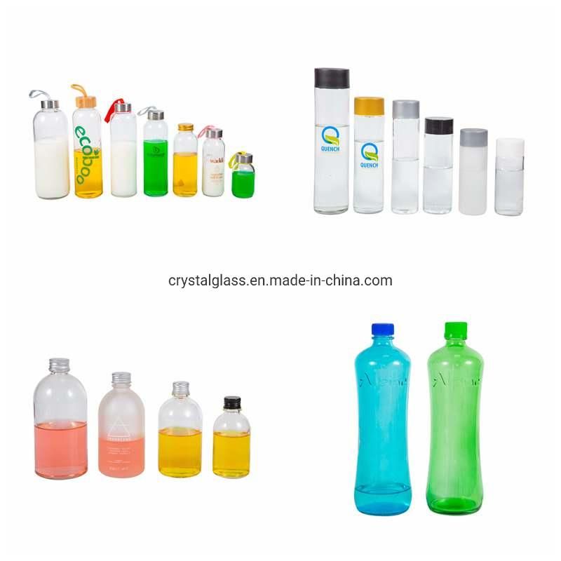 750ml Beverage Glass Bottle with Bamboo Lid