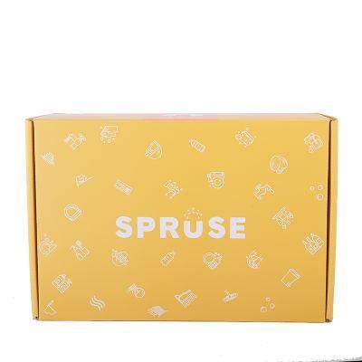 White Decorated Painting Gift Box for Shipping Wholesale