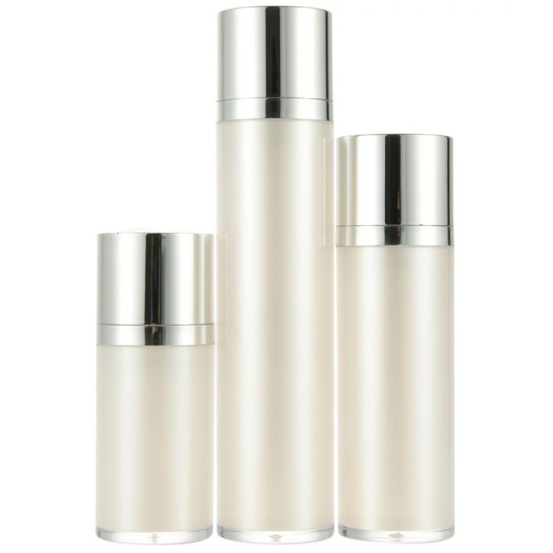 15ml 30ml 50ml Square Airless Pump Cosmetic Foundation Bottle Packaging Twist up Container for Cosmetics Airless Bottle