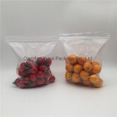 100% LDPE Eco Friendly Recyclable Zip Lock Quart Plastic Packing