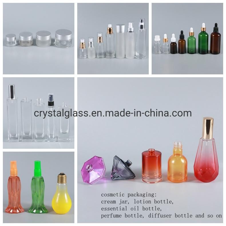 OEM Printing Acceptable Voss Glass Beverage Bottle 300ml 400ml 500ml