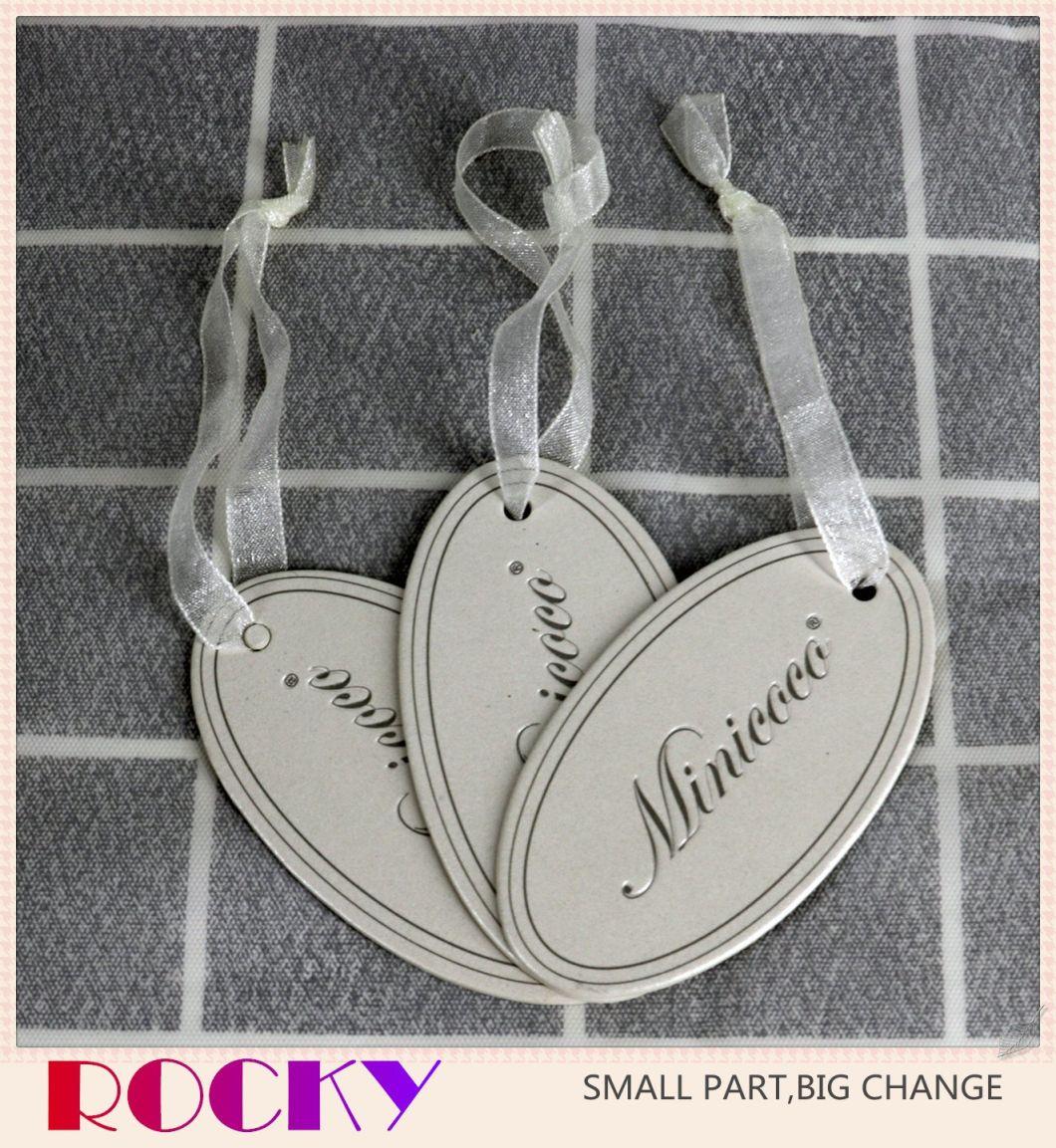 Custom Various Paper Hangtag for Clothing Bag Belt Garment Fashion Accessories Clothing Label