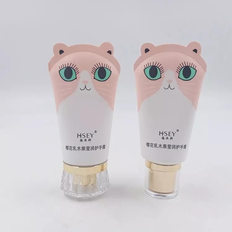 Empty Cream Tubes with Screw Cover for Cosmetic Tube Packaging