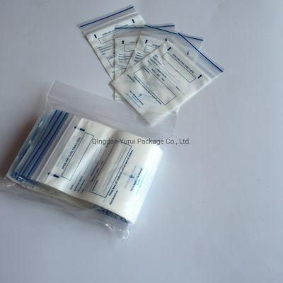 LDPE Medical Medicine Zipper Pharmacy Bag