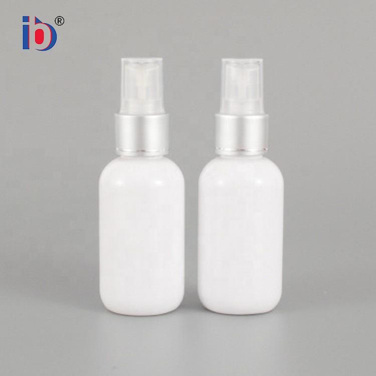 Kaixin White Color Round Plastic Cosmetic Bottle