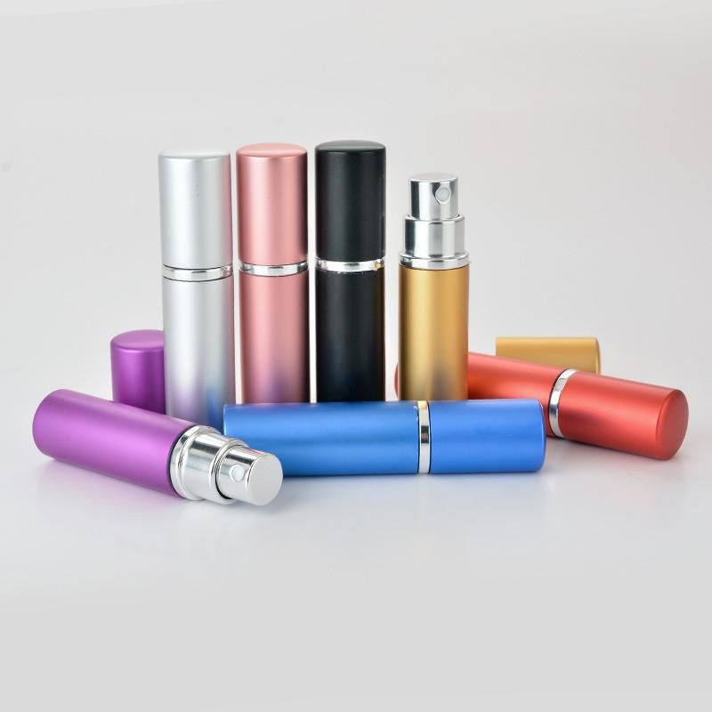 5ml Top Quality Perfume Bottle Mini Metal Sprayer Refillable Aluminum Perfume Atomizer Travel Size