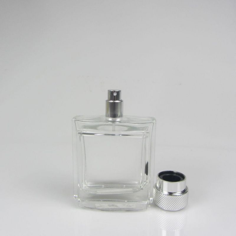 100 Ml Square Bottle Parfum Glass Perfume Bottle with Cap