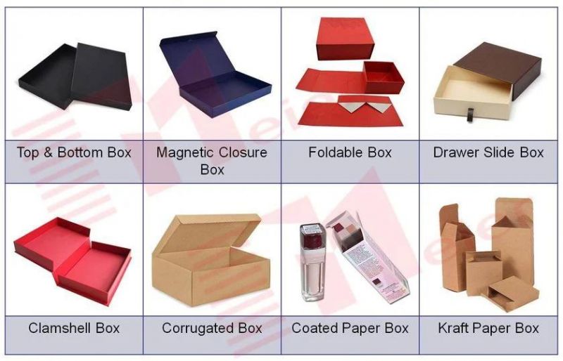 Custom Logo Book Shaped Folding Box Luxury Clamshell Extra Large Gift Box