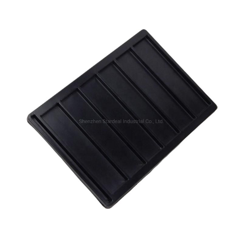 Custom Antistatic Thermoforming PS Black Plastic Blister Tray