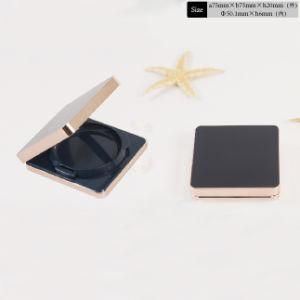 Square Plastic Unique Loose Powder Compact