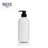 Pump Skin Care Packaging White Boston Round Plastic Shampoo Bottles