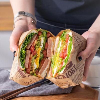 Bake Liner Subway Sandwich Wholesale Wrapping Paper