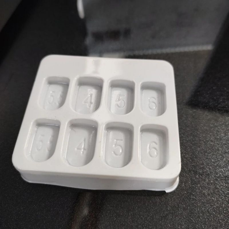 Plastic Customizing Fause Nail PET Cosmetic Packaging Tray