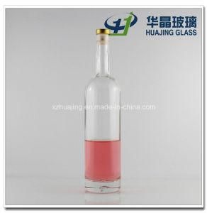 750ml Glass Wine Bottle with Cork