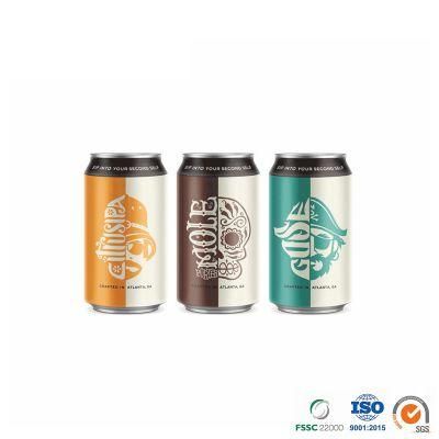 330ml Standard High Quality Empty Blank Customized Logo Carbonated Drink Energy Drink Cans