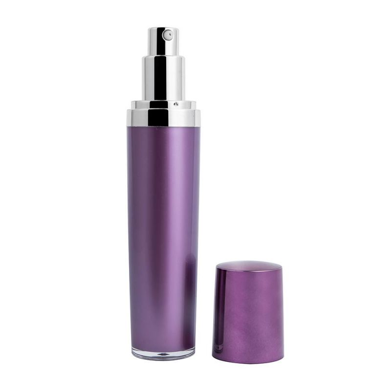 15ml 30ml 50ml 120ml 140ml Drum-Shaped Acrylic Lotion Pump Cosmetic Bottle