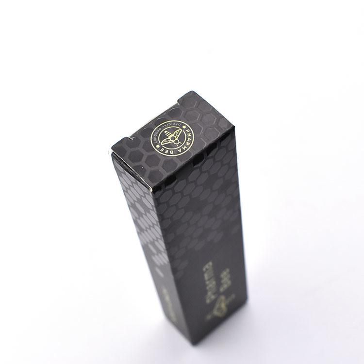 Custom Black Cardboard Paper Box for Vape Pen Vape Battery