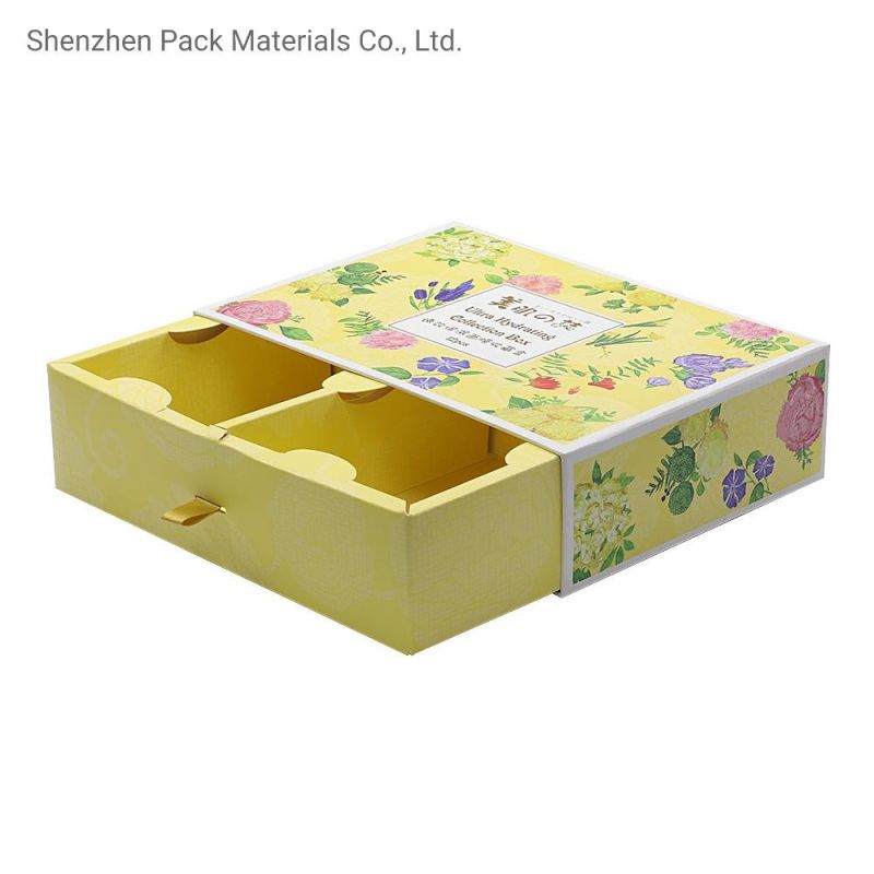 Drawer Fashion Gift Neck Luxury Perfume Birthday Sliding Door Customized Jewelry Packaging Box