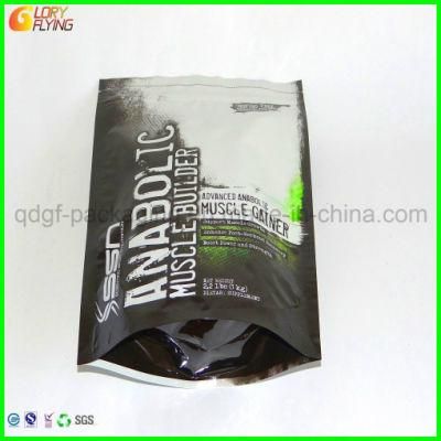 High Protein Food Packaging Plastic Bag with Zipper